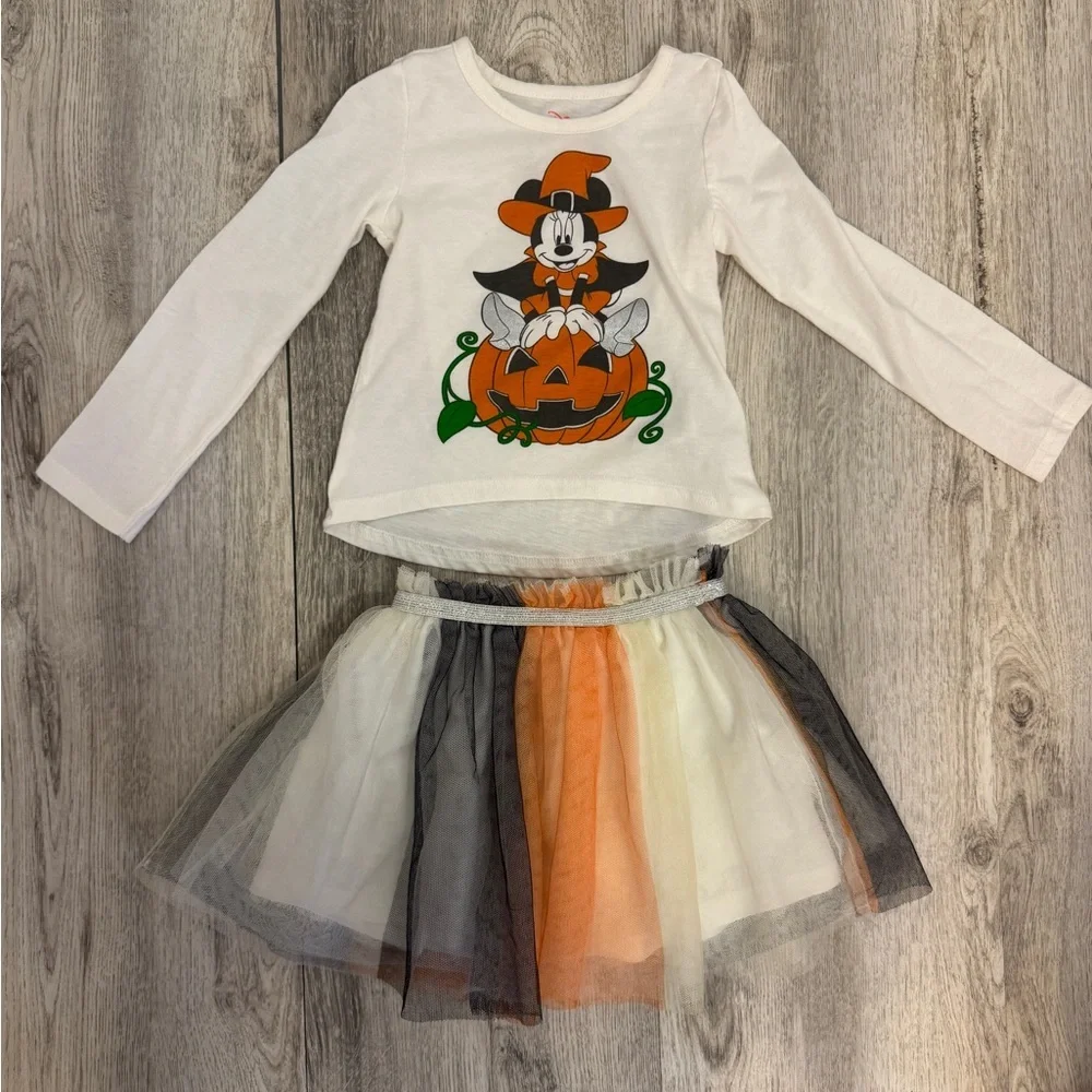 Disney Halloween Kids Set - White, Orange, Black